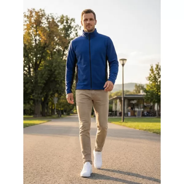  Pánská fleece mikina ALTISPORT NoPrint NP/ALM725 KRÁLOVSKÁ MODRÁ 