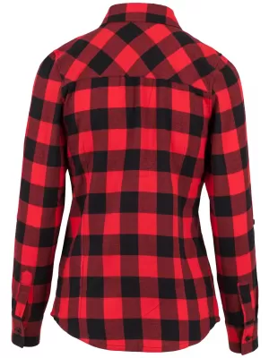 Dámská košile URBAN CLASSICS TB1280 BLACK/RED
