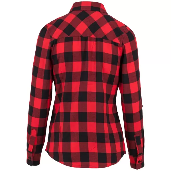  Dámská košile URBAN CLASSICS TB1280 BLACK/RED 