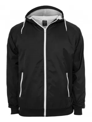 Pánská bunda URBAN CLASSICS TB147 BLACK/WHITE