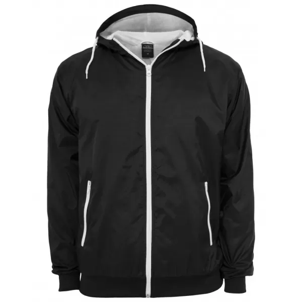 Pánská bunda URBAN CLASSICS TB147 BLACK/WHITE 