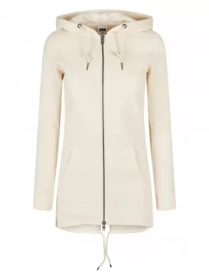 Dámská mikina URBAN CLASSICS TB1075 WHITE/SAND