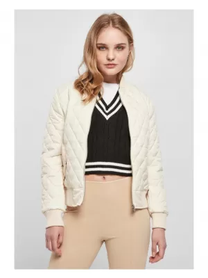 Dámská bunda URBAN CLASSICS TB806 WHITE/SAND