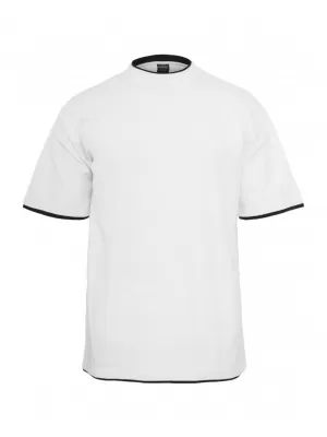 Pánské triko URBAN CLASSICS TB029A WHITE/BLACK