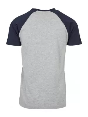 Pánské triko URBAN CLASSICS TB639 GREY/NAVY