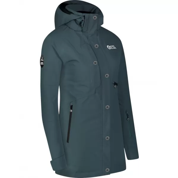  Dámská lyžařská bunda NORDBLANC SLEDDING NBWJL8127 ZELENÁ 