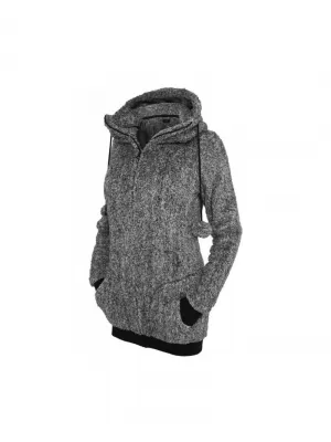 Dámská mikina URBAN CLASSICS TB616 BLACK/WHITE