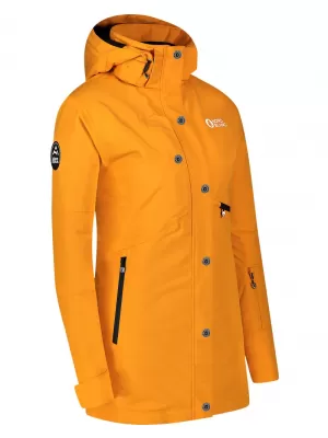 Dámská lyžařská bunda NORDBLANC SLEDDING NBWJL8127 ORANŽOVÁ