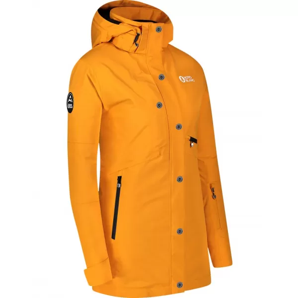  Dámská lyžařská bunda NORDBLANC SLEDDING NBWJL8127 ORANŽOVÁ 