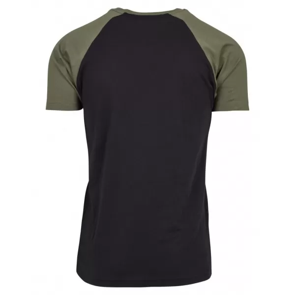  Pánské triko URBAN CLASSICS TB639 BLACK/OLIVE 