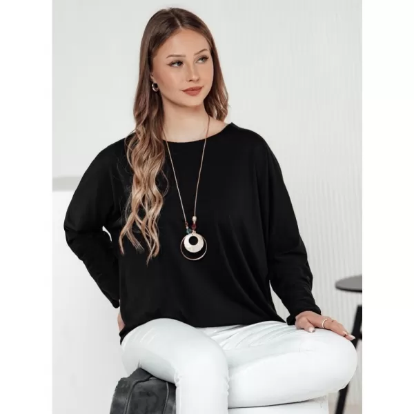  Dámská mikina DSTREET LOOSEFEMME ČERNÁ 
