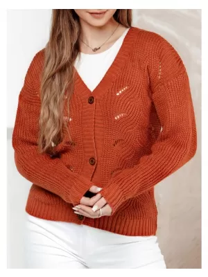 Dámský svetr DSTREET KNITVIA KARAMELOVÁ