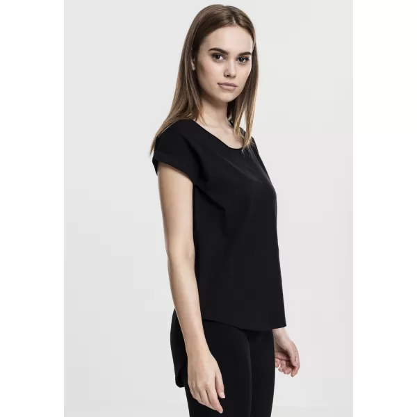  Dámské triko URBAN CLASSICS TB1186 BLACK 