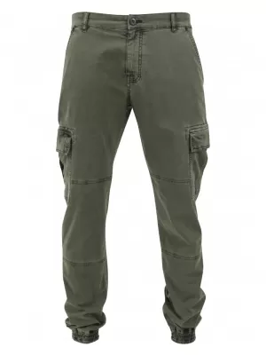 Pánské kalhoty URBAN CLASSICS TB1435 OLIVE