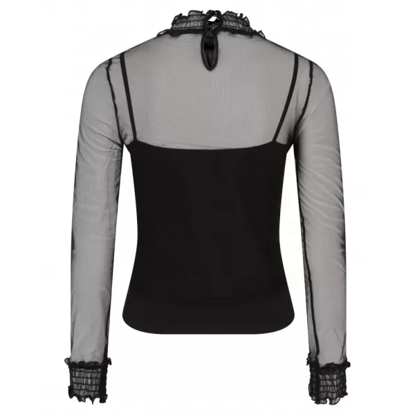  Dámská halenka URBAN CLASSICS TB2324 BLACK 
