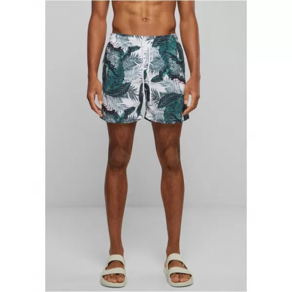  Pánské kraťasy URBAN CLASSICS TB2679 PALM LEAVES 