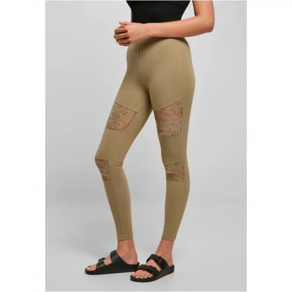  Dámské legíny URBAN CLASSICS TB2593 KHAKI 