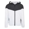 Pánská bunda URBAN CLASSICS TB2107 BLACK/WHITE