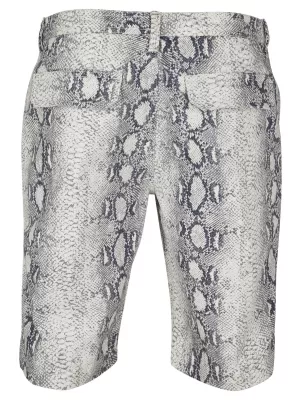 Pánské kraťasy URBAN CLASSICS TB2908 OFF WHITE SNAKE