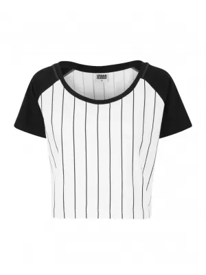 Dámské triko URBAN CLASSICS TB1507 WHITE/BLACK