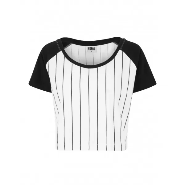  Dámské triko URBAN CLASSICS TB1507 WHITE/BLACK 