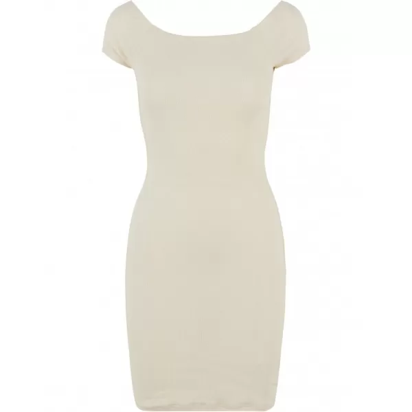  Dámské šaty URBAN CLASSICS TB1501 WHITE/SAND 