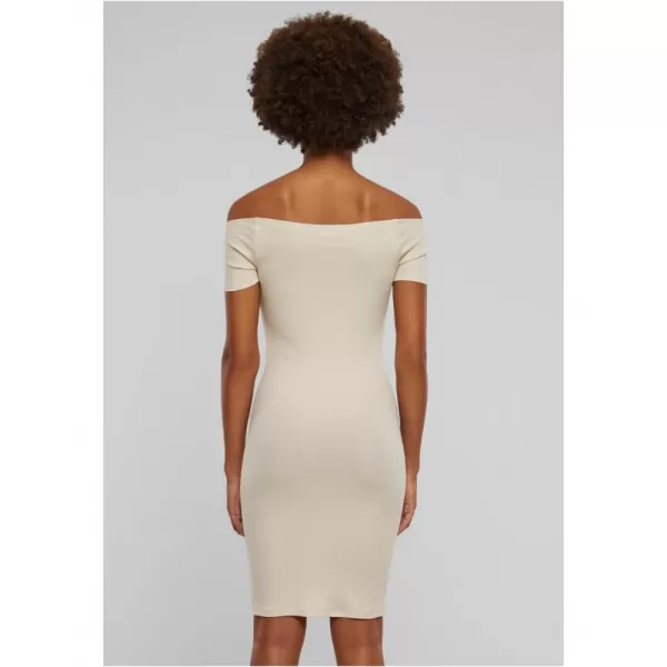  Dámské šaty URBAN CLASSICS TB1501 WHITE/SAND 