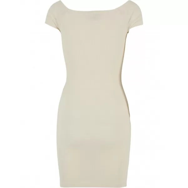  Dámské šaty URBAN CLASSICS TB1501 WHITE/SAND 