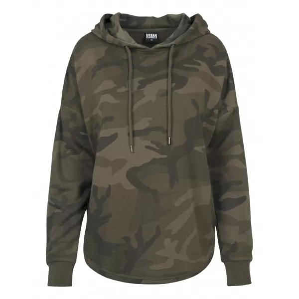  Dámská mikina URBAN CLASSICS TB1724 OLIVE CAMO 