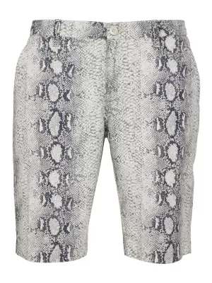 Pánské kraťasy URBAN CLASSICS TB2908 OFF WHITE SNAKE