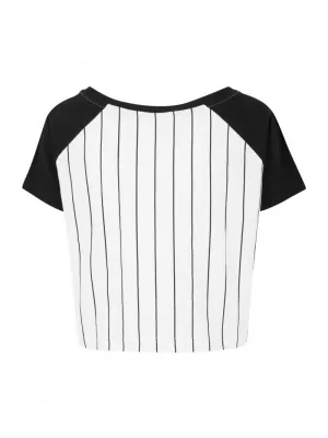 Dámské triko URBAN CLASSICS TB1507 WHITE/BLACK