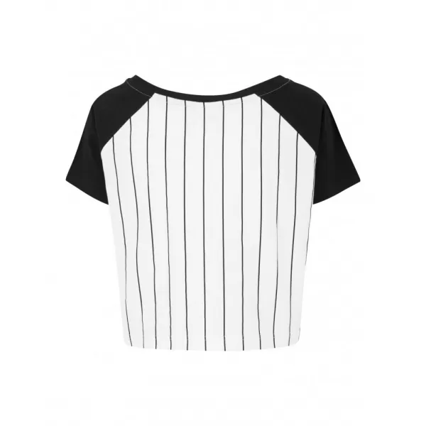  Dámské triko URBAN CLASSICS TB1507 WHITE/BLACK 