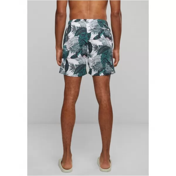  Pánské kraťasy URBAN CLASSICS TB2679 PALM LEAVES 
