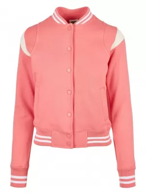 Dámská bunda URBAN CLASSICS TB2618 PALE PINK/WHITE SAND