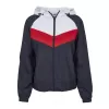 Dámská bunda URBAN CLASSICS TB2009 NAVY/WHITE/FIRE RED
