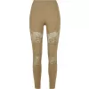 Dámské legíny URBAN CLASSICS TB2593 KHAKI