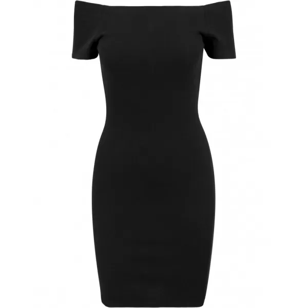  Dámské šaty URBAN CLASSICS TB1501 BLACK 