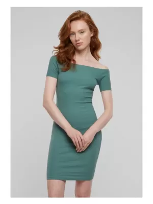 Dámské šaty URBAN CLASSICS TB1501 PALE LEAF