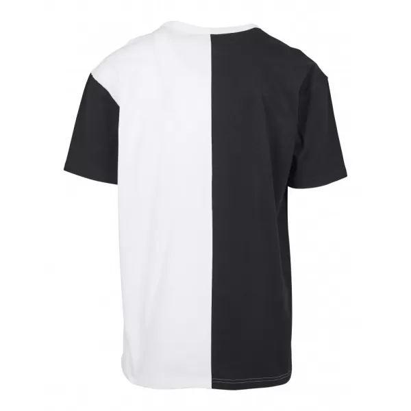  Pánské triko URBAN CLASSICS TB2056 BLACK/WHITE 