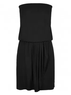 Dámské šaty URBAN CLASSICS TB4368 BLACK
