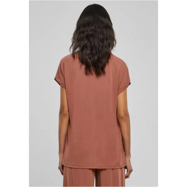  Dámské triko URBAN CLASSICS TB4092 TERRACOTTA 
