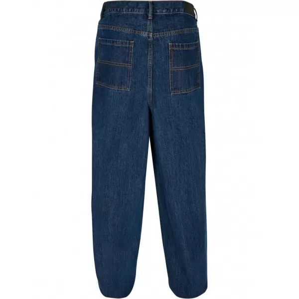  Pánské džíny URBAN CLASSICS TB4461 MID INDIGO WASHED 