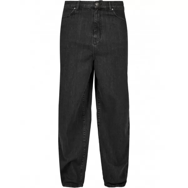  Pánské džíny URBAN CLASSICS TB4461 BLACK ACID WASHED 