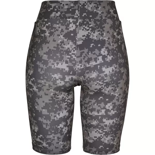  Dámské kraťasy URBAN CLASSICS TB3423 DARK DIGITAL CAMO 
