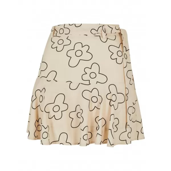  Dámská sukně URBAN CLASSICS TB4367 SOFT SEA GRASS FLOWER 