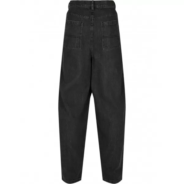  Pánské džíny URBAN CLASSICS TB4461 BLACK ACID WASHED 