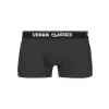 Pánské boxerky URBAN CLASSICS TB3540 BRANDING AOP/BLACK/CHARCOAL