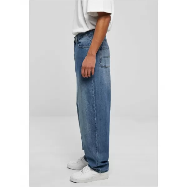  Pánské džíny URBAN CLASSICS TB4461 MID DEEP BLUE 