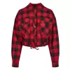 Dámská košile URBAN CLASSICS TB3753 BLACK/RED