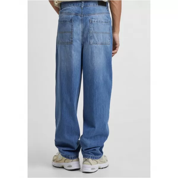  Pánské džíny URBAN CLASSICS TB4461 MID DEEP BLUE 